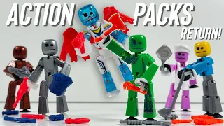They're FINALLY Back. Stikbot Zingtannica Action Packs Review & Unboxing!