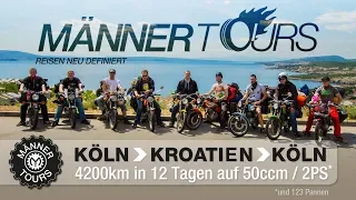 Mopedtour von Köln nach Kroatien mit der Honda CB 50 J
