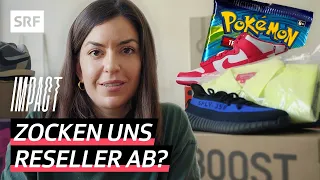 Reseller – Wie Sneaker, Playstation 5 und Pokémonkarten überteuert verkauft werden | Impact | SRF