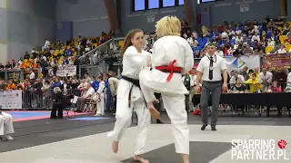 Weronika Maj vs Beata Szulak -65kg IKO Polish OPEN Ostróda 2024 | SparringPartner.pl