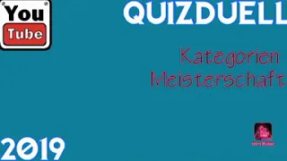 Quizduell Kategorien Meisterschaft 2019 #27