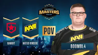 CS:GO - PoV - Boombl4 - Gambit vs. Natus Vincere - DreamHack Masters Spring 2021 - Grand Final