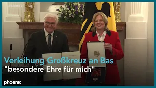 Verleihung Großkreuz des Verdienstordens an Bärbel Bas