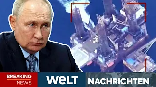 UKRAINE-KRIEG: Pleite für Putin! Spezialkommandos erobern Bohrinseln und machen fette Beute | STREAM