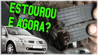 O que fazer quando estoura a correia dentada Renault Megane K4M - Dia-a-Dia de manutenção #03