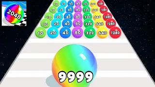 TikTok Gameplay Video 2023 - Satisfying Mobile Game Max Levels Ball Run 2048,Juice Run New Update