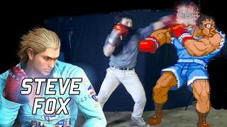 Real Life Tekken - Boxing with STEVE FOX [Eric Jacobus]