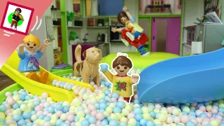 Playmobil Film "Der crazy Indoor Spielpark" Familie Jansen / Kinderfilm / Kinderserie