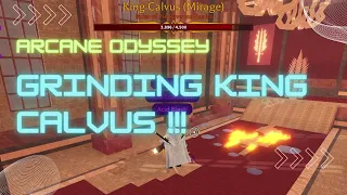 Arcane Odyssey - How i SOLO King Calvus [ Cheese Method ]
