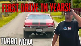 Dad Drives His Turbo Nova for the First Time in YEARS! The Nova's are BACK!