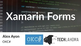 Xamarin Forms - Alex Ayon: OKC#