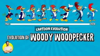 Evolution of WOODY WOODPECKER - 80 Years Explained | CARTOON EVOLUTION