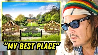 Johnny Depp's Amazing Mansion in Somerset, England, and His Other Houses