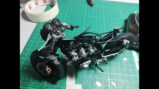 Tamiya Honda CB750F 1/12 Scale Model Kit- Cafe Racer Custom