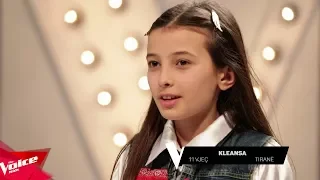 Kleansa - Introduction video | The Blind Auditions | The Voice Kids Albania 2018