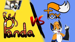 FOX vs RED PANDA (& RACOON) - BEST FURRY SPECIES TOURNAMENT - Round 2, Match 3