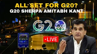 G20 Summit 2023 LIVE: G20 Sherpa Amitabh Kant Press conference ahead of Summit