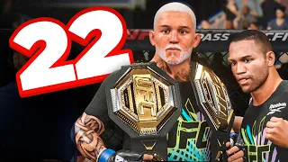 SUPER LUTA DE 2 CINTURÕES!! - UFC 4 Modo Carreira - Parte 22