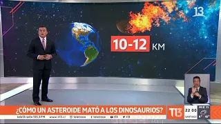 ¿Cómo un asteroide mató a los dinosaurios? - #T13TeExplica