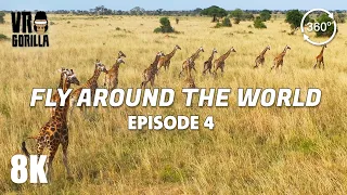 Fly Around the World in 360 (short) - Episode 4 - 8K 360 Aerial VR Video
