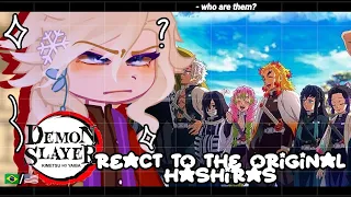 •|Upermoons version Hashiras react to original Hashiras (AU!)|• GACHA CLUB 🇧🇷/🇺🇸