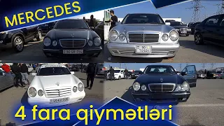 4 göz W210 mercedes qiymətləri Sumqayıt maşın bazarından yeni video