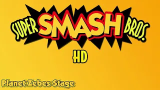 Super Smash Bros.: Planet Zebes Stage HD