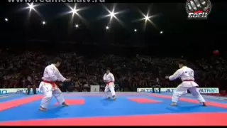 Team Kata Japan - 21st WKF World Karate World Championships Paris 2012 (Final)