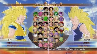 Dragon Ball: Raging Blast All Characters [PS3]