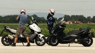 BMW C600 Sport vs Yamaha T-Max 530 | Extreme test