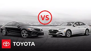 2020 Toyota Camry SE vs 2020 Hyundai Sonata SEL | Car Comparison | Toyota