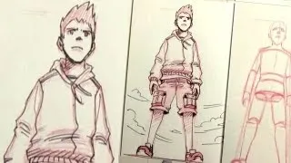 How to Draw Characters in Perspective: UP SHOT