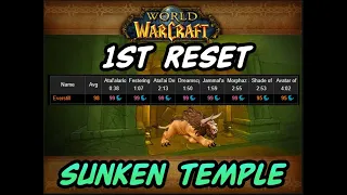 10th of April Sunken Temple | Feral Druid Raid POV #classicwow