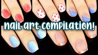 Summer Nail Art Tutorial Compilation! Beginner Friendly Nail Designs || KELLI MARISSA