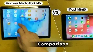 Huawei MediaPad M6 Unboxing & Comparison iPad mini 5|Techno Hitez