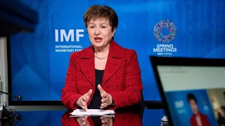 GLOBALink | IMF to downgrade forecast for over 140 economies amid Russia-Ukraine conflict