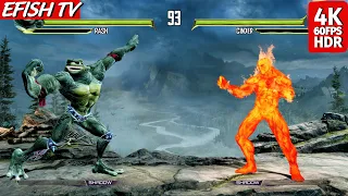 My bro is back! Battletoads Rash vs Cinder (Very Hard) - Killer Instinct | 4K 60FPS