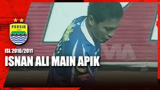 ISNAN ALI MAIN APIK DI KIRI PERTAHANAN PERSIB! PERSIB VS PELITA | ISL 2010/2011