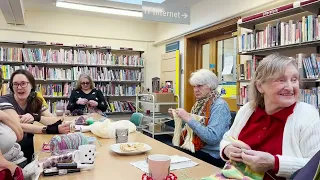 How a Staffordshire Library Crochet Club saved a Rugeley woman's life