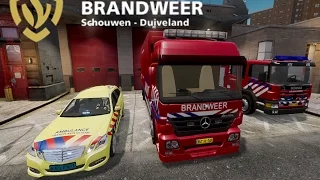 GTA IV - Firefighter Mod - Dutch Fire Dept / Brandweer