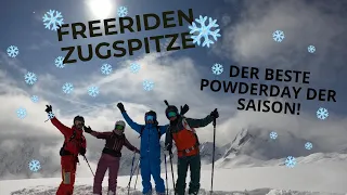 Besser wird´s nicht! Zugspitz-powdern bei Sonnenschein und 40cm Neuschnee! mit Korbi Skiing