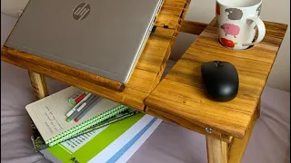 Foldable Multipurpose Wooden Laptop Table