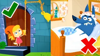 Rotkäppchen und die Türklingel | Die Fixies | Animation für Kinder