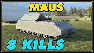 World of Tanks | Maus - 8 Kills - 7.7K Damage