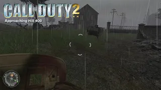 Call of Duty 2 Campaign Gameplay - Approaching Hill 400