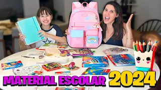 ORGANIZANDO MEU MATERIAL ESCOLAR 2024 * Valentina Pontes