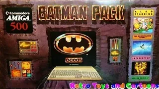 Amiga 500 Batman Pack Commercial Retro Toys and Cartoons