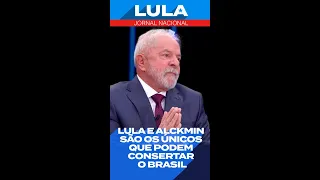 Lula e Alckmin: Uma dupla com credibilidade