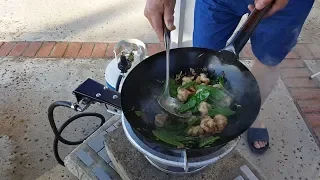 My 100,000 BTU Backyard Wok Burner Setup