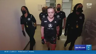 UFC fighter Aspen Ladd prepares for first fight inside Bellator Cage